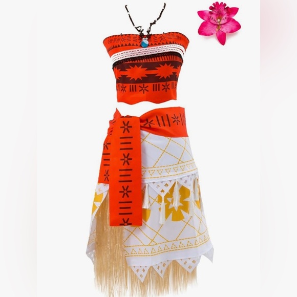 NWT Ainiel Disney’s Moana cosplay women’s Halloween costume size 3X - Picture 1 of 8